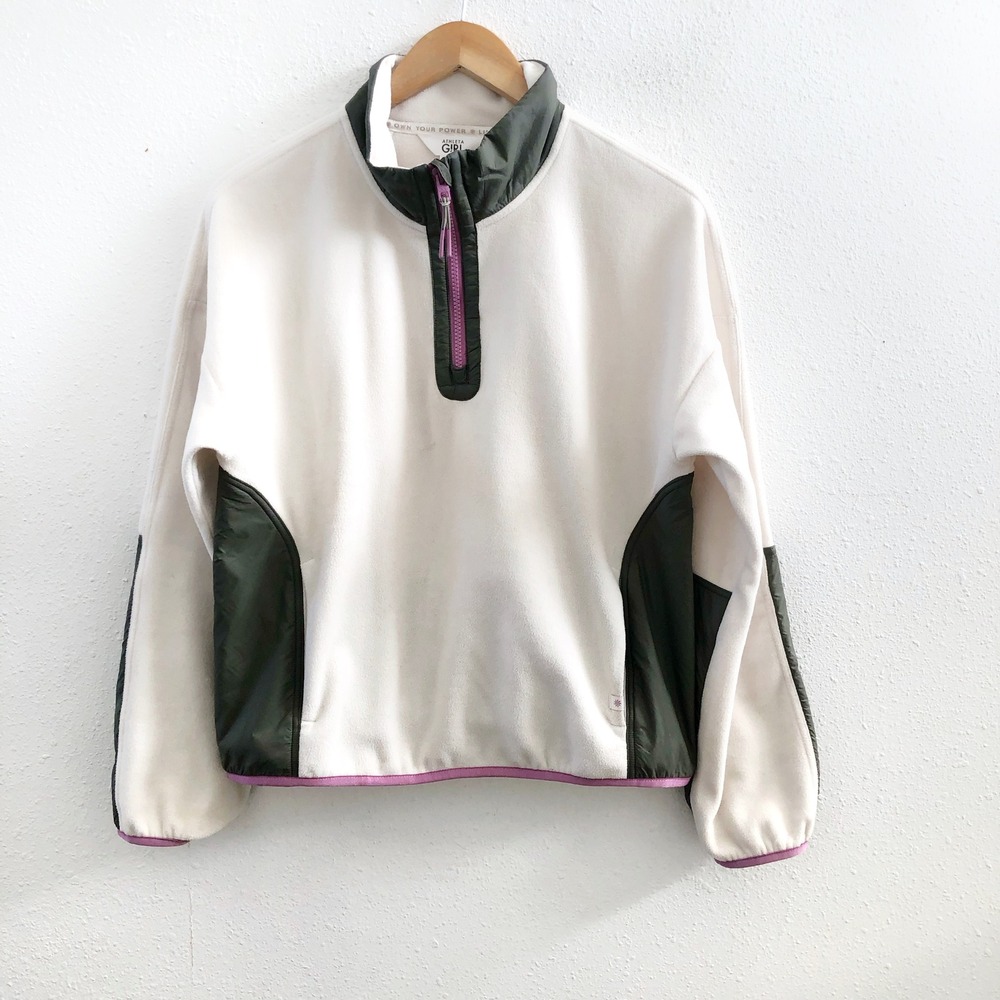 ATHLETA Girl Microfleece Half Zip Size XXL (16)‎